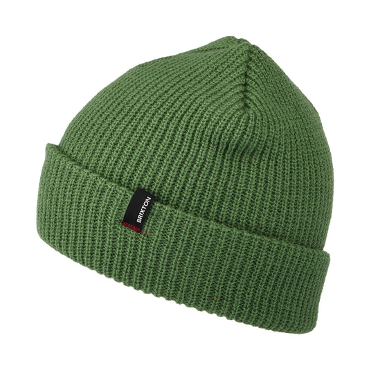 Brixton Hats Heist Cuffed Beanie Hat - Green