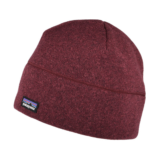 Patagonia Hats Better Sweater Recycled Beanie Hat - Wine