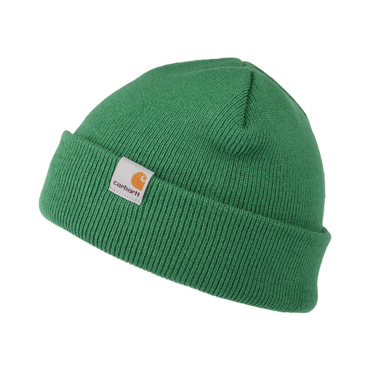 Carhartt WIP Hats Stratus Short Watch Beanie Hat - Green