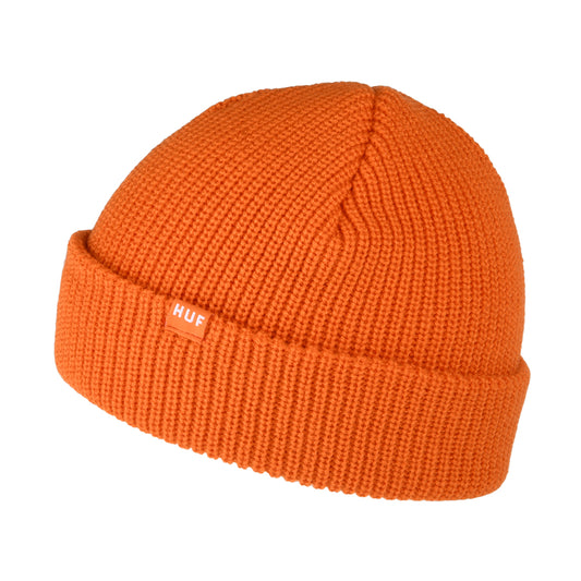 HUF Usual Fisherman Beanie Hat - Bright Orange