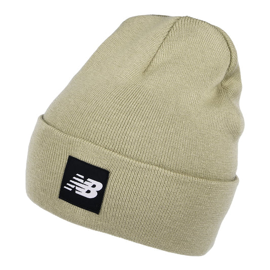 New Balance Hats Flying NB Knit Cuffed Beanie Hat - Taupe