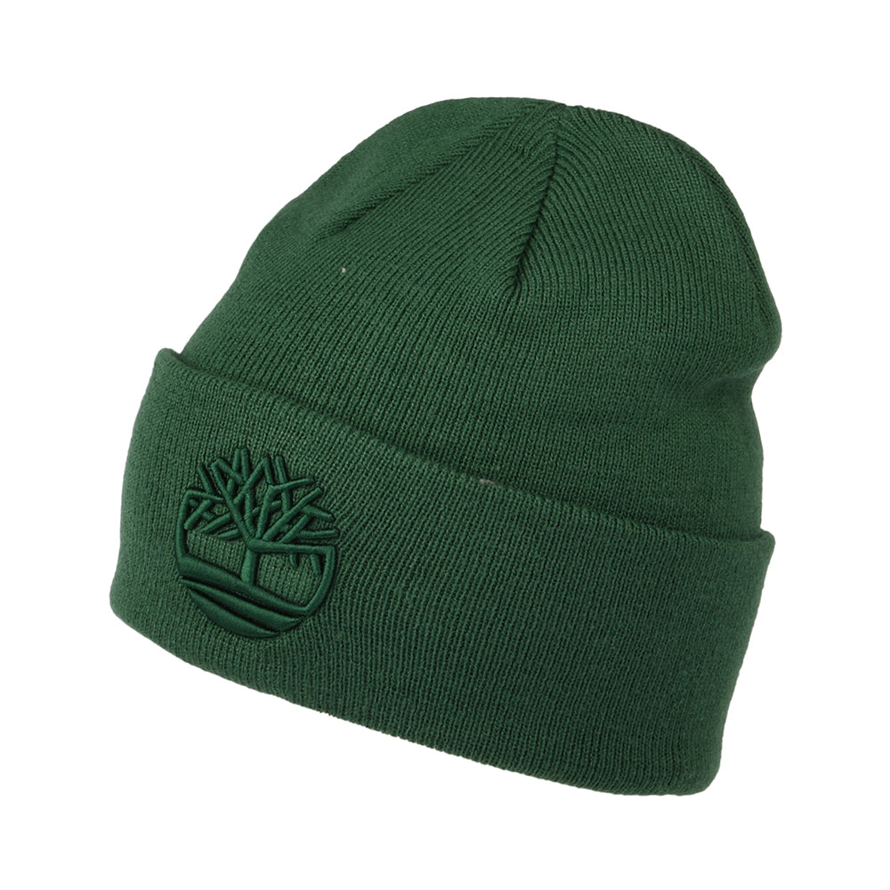 Timberland Hats Tonal 3D Embroidery Beanie Hat - Forest