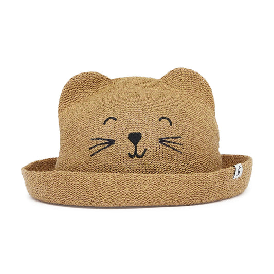 Joules Hats Baby Ashton Animal Sun Hat - Brown