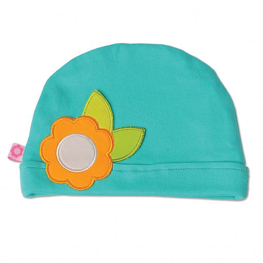 Olive & Moss Baby Poppy The Peacock Baby Hat - Green