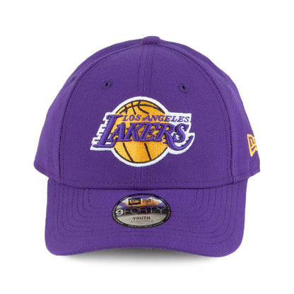New Era Kids 9FORTY L.A. Lakers Baseball Cap - NBA The League - Purple