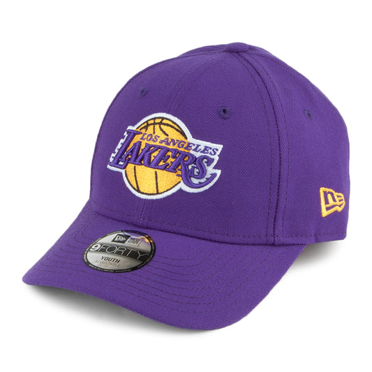 New Era Kids 9FORTY L.A. Lakers Baseball Cap - NBA The League - Purple