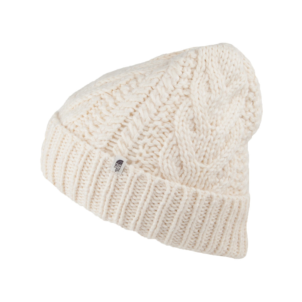 The North Face Hats Kids Minna Cable Beanie Hat - Off White