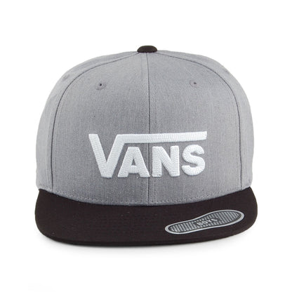 Vans Kids Drop V II Snapback Cap - Grey-Black
