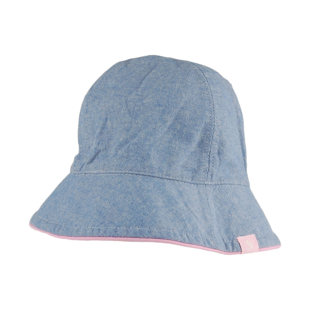 Joules Hats Baby Sunseeker Reversible Bucket Hat - Blue