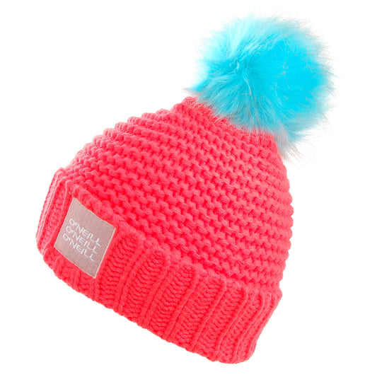 O'Neill Hats Kids Mountain View II Bobble Hat - Pink-Blue