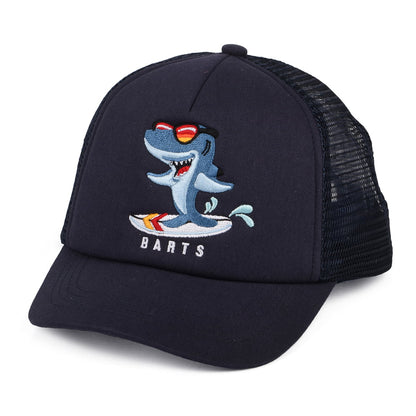 Barts Hats Kids Shark Trucker Cap - Navy Blue