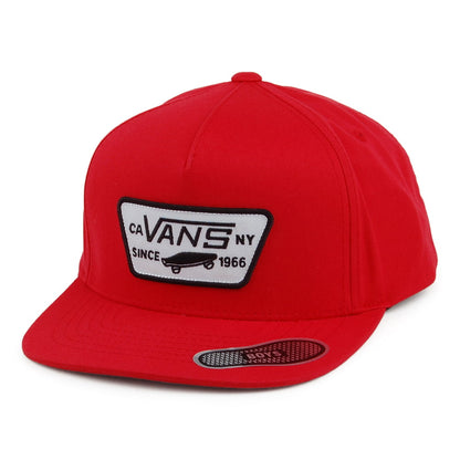 Vans Hats Kids Full Patch Snapback Cap - Red