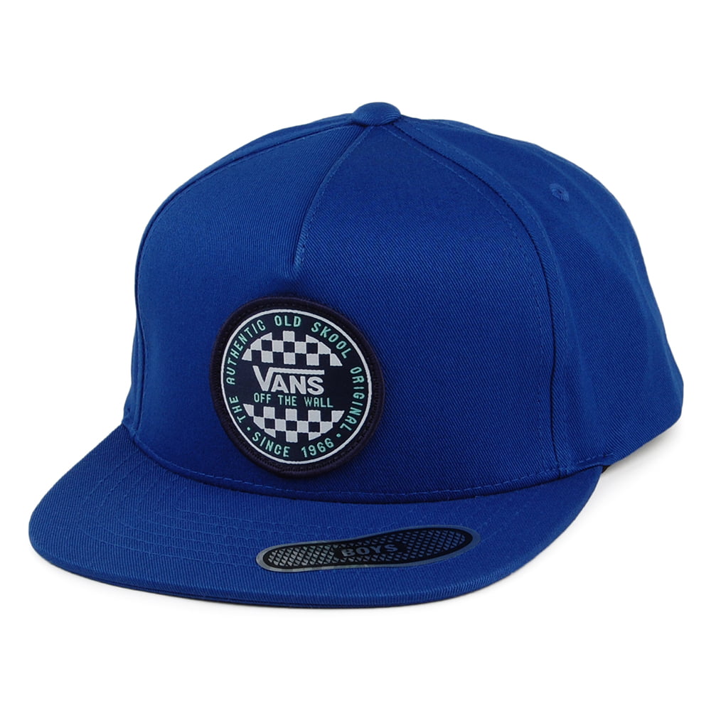 Vans Hats Kids OG Checkerboard Snapback Cap - Blue