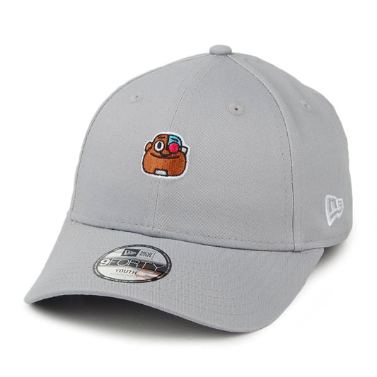 New Era Kids 9FORTY Teen Titans Baseball Cap - Cyborg - Grey