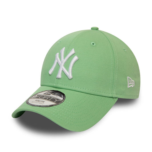 New Era Kids 9FORTY New York Yankees Baseball Cap - MLB League Essential - Mint