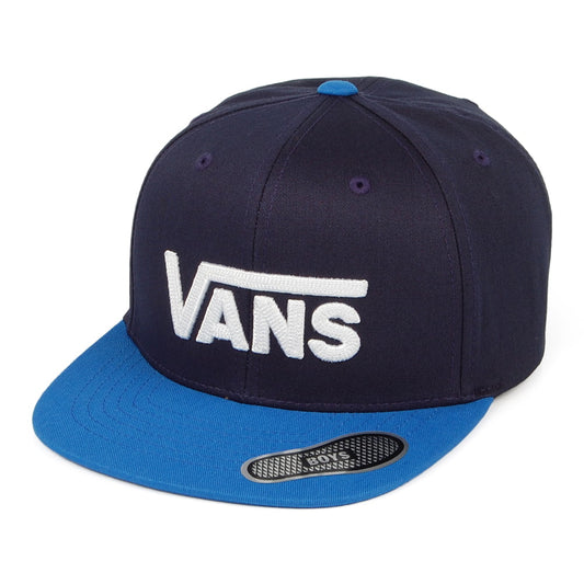Vans Hats Kids Drop V II Snapback Cap - Navy-Blue