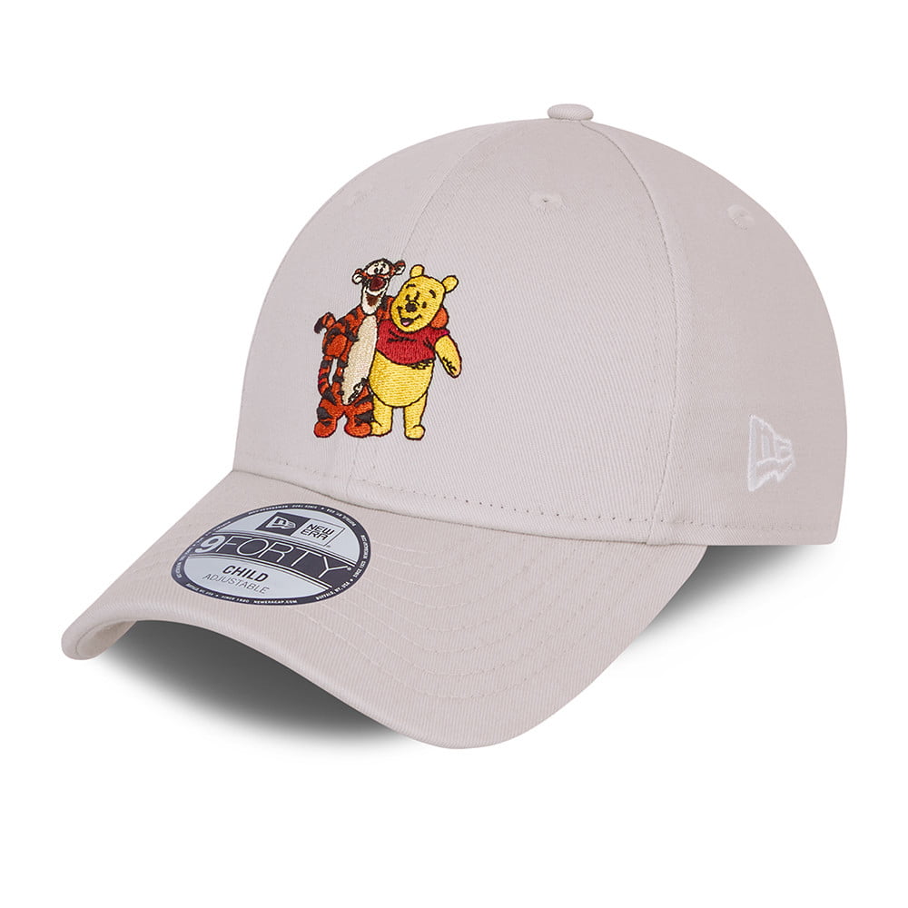 New Era Kids 9FORTY Winnie The Pooh Baseball Cap - Disney Character - Stone