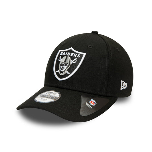 New Era Kids 9FORTY Las Vegas Raiders Baseball Cap - NFL The League - Black