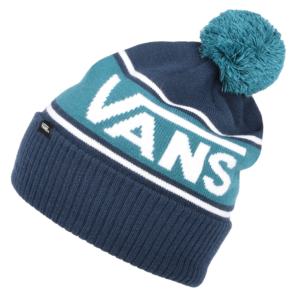Vans Hats Kids Drop V Bobble Hat - Blue
