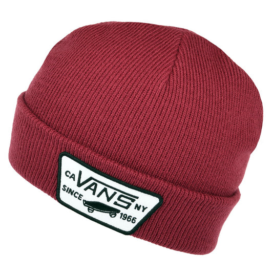 Vans Hats Kids Milford Beanie Hat - Wine