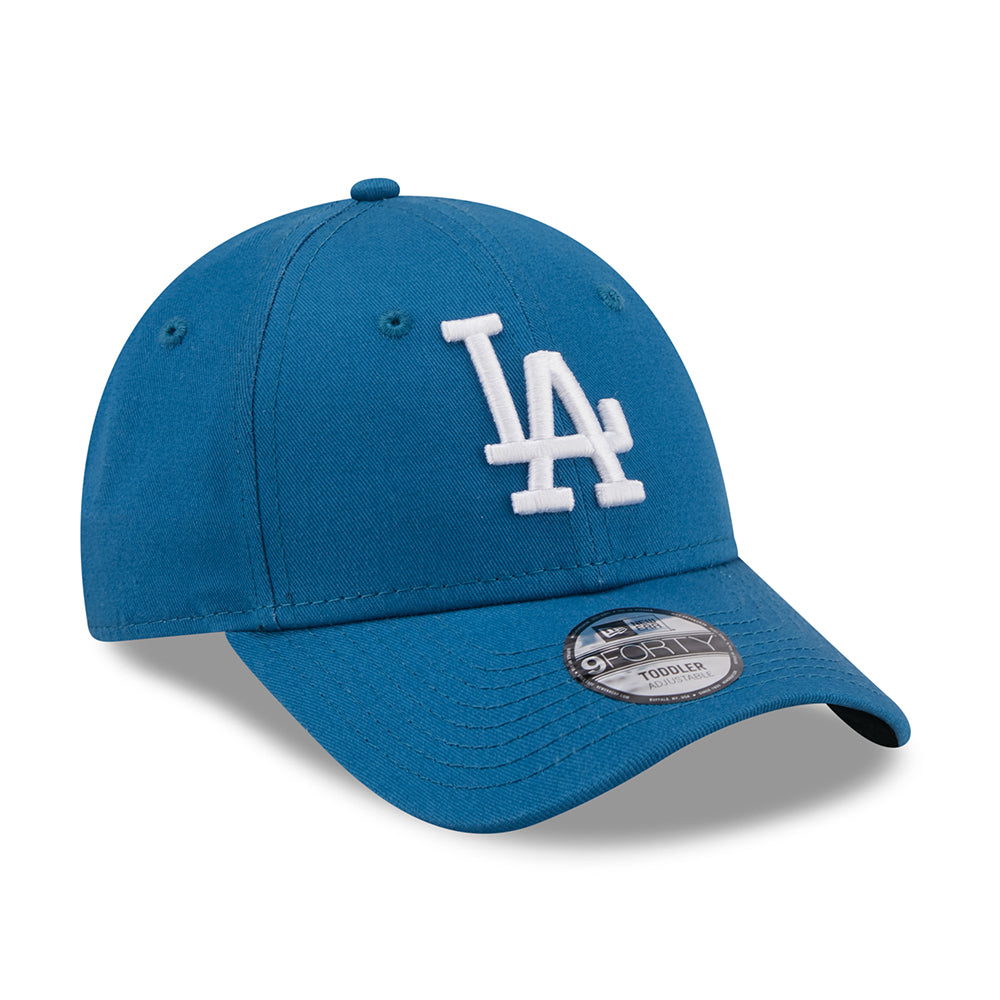 New Era Kids 9FORTY L.A. Dodgers Baseball Cap - MLB League Essential - Teal-White