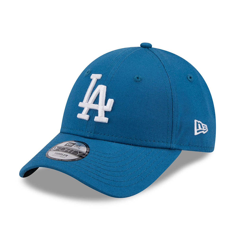New Era Kids 9FORTY L.A. Dodgers Baseball Cap - MLB League Essential - Teal-White