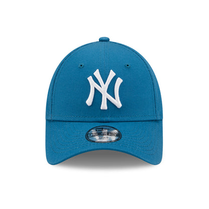 New Era Kids 9FORTY New York Yankees Baseball Cap - MLB League Essential - Teal-White