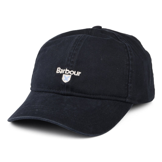 Barbour Hats Kids Cascade Cotton Baseball Cap - Navy Blue