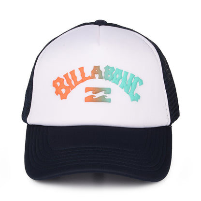 Billabong Hats Kids Podium Trucker Cap - White-Navy