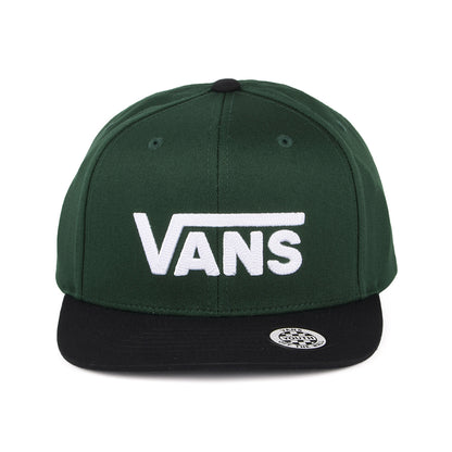 Vans Hats Kids Drop V II Snapback Cap - Forest-Black-White