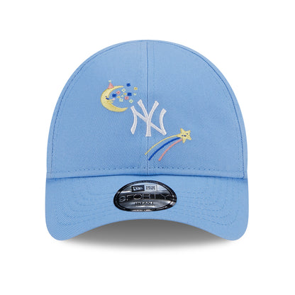 New Era Baby 9FORTY New York Yankees Baseball Cap - MLB Starry - Sky Blue