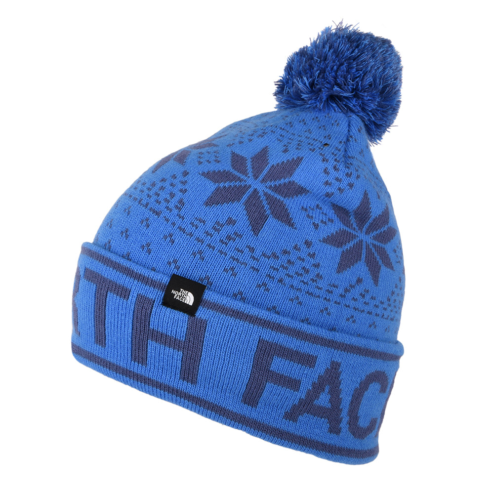 The North Face Hats Kids Ski Tuke Bobble Hat - Blue – Village Hats