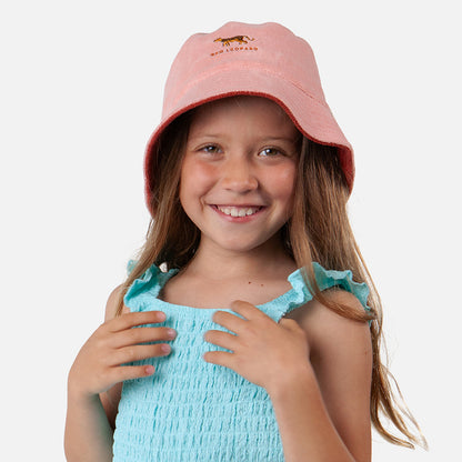 Barts Hats Kids Tolom Terrycloth Bucket Hat - Pink