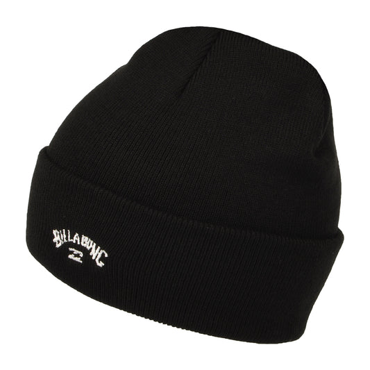 Billabong Hats Arch Cuffed Beanie Hat - Black