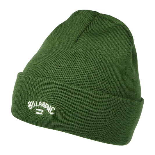 Billabong Hats Arch Cuffed Beanie Hat - Olive