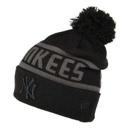 New Era New York Yankees Bobble Hat - MLB Tonal Jake Cuff - Black