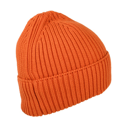 Tommy Hilfiger Hats TJM Flag Ribbed Beanie Hat - Orange