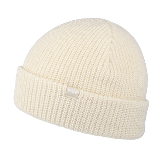 HUF Usual Fisherman Beanie Hat - Cream