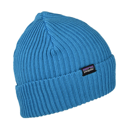 Patagonia Hats Fishermans Rolled Beanie Hat - Mid Blue