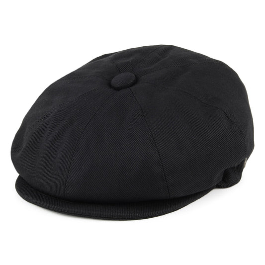 Jaxon & James Cotton Newsboy Cap Black Wholesale Pack