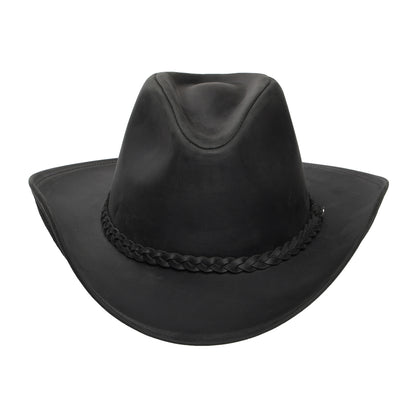 Jaxon & James Buffalo Leather Cowboy Hat Black Wholesale Pack