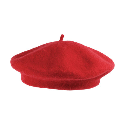 Wool Fashion Beret Red Wholesale Pack