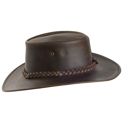 Jaxon & James Crushable Leather Outback Hat Wholesale Pack
