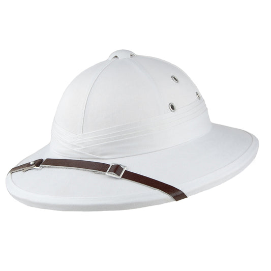 French Pith Helmet White Wholesale Pack