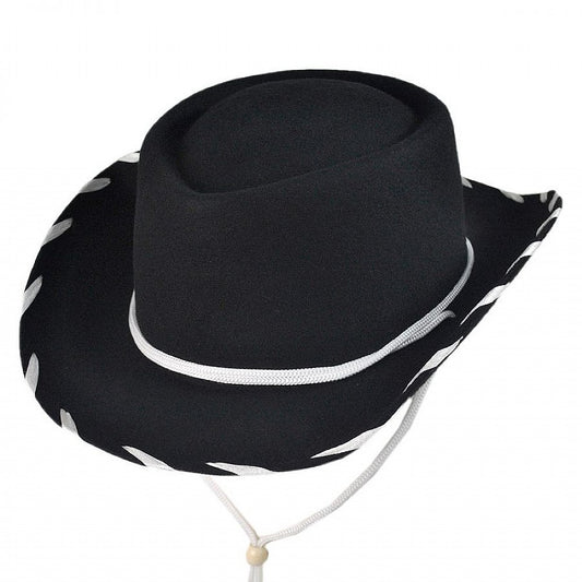 Jaxon & James Kids Cowboy Hat Black-White Wholesale Pack