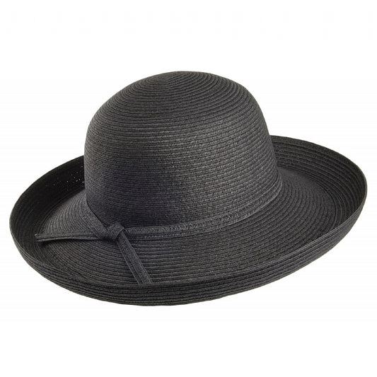 sur la tête Traveller Sun Hat Black Wholesale Pack