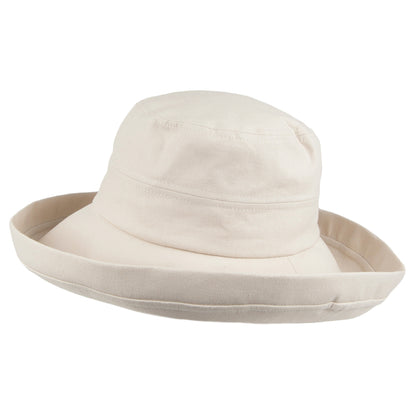sur la tête Lily Linen-Cotton Packable Sun Hat Sand Wholesale Pack