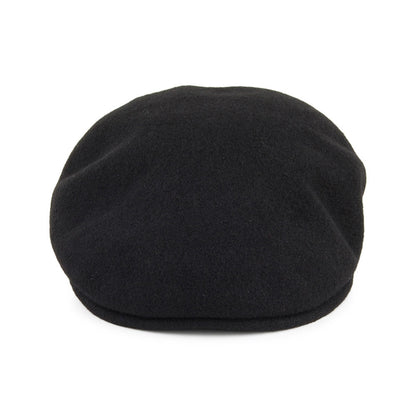 Jaxon & James Hats Classic Wool Flat Cap Black Wholesale Pack