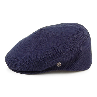 Jaxon & James Hats Summer Flat Cap Navy Blue Wholesale Pack