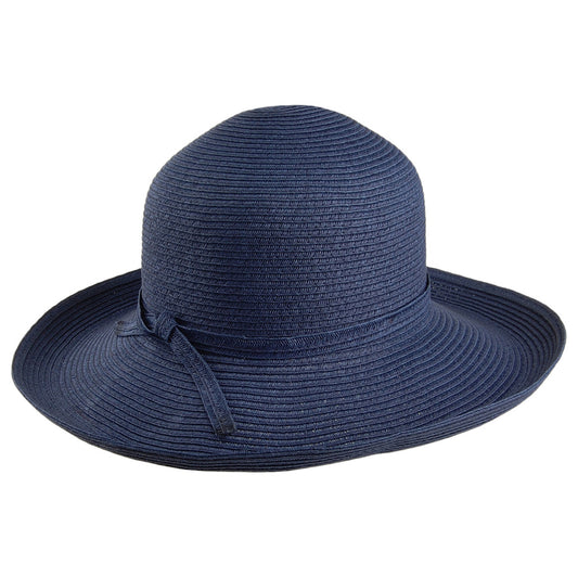 sur la tête Traveller Sun Hat Navy Blue Wholesale Pack